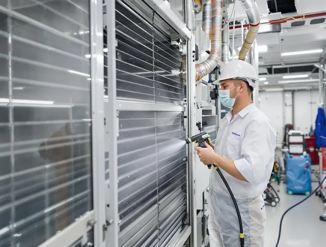 Professional AC coil cleaning by Medfield Air Duct Cleaning in Medfield