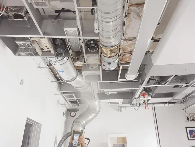 Professional air duct cleaning service by Medfield Air Duct Cleaning in Medfield