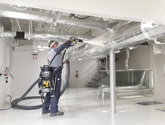 Professional central duct cleaning by Medfield Air Duct Cleaning in Medfield