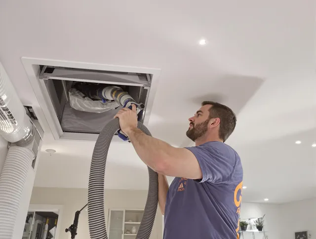 Precision indoor duct cleaning by Medfield Air Duct Cleaning in Medfield